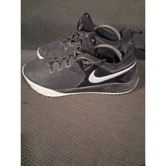 Nike‎ Zoom HyperAce 2 Volleyball Sneakers Women's Size 11 Black White AA0286-001 - Picture 1 of 8